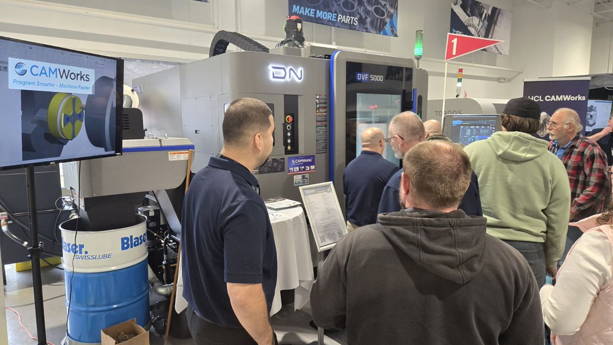 CAMWorks's tweet image. What an amazing time at the Journey of the Part, in partnership with Ellison Technologies and GSC ! Thank you everyone who made the Journey of the Part event series a successful one and super engaging and beneficial for our customers!

Know more: camworks.com