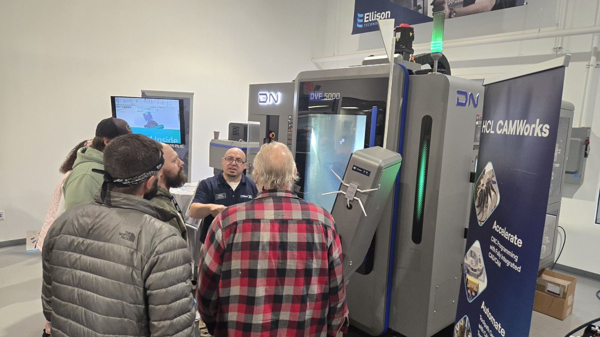 CAMWorks's tweet image. What an amazing time at the Journey of the Part, in partnership with Ellison Technologies and GSC ! Thank you everyone who made the Journey of the Part event series a successful one and super engaging and beneficial for our customers!

Know more: camworks.com