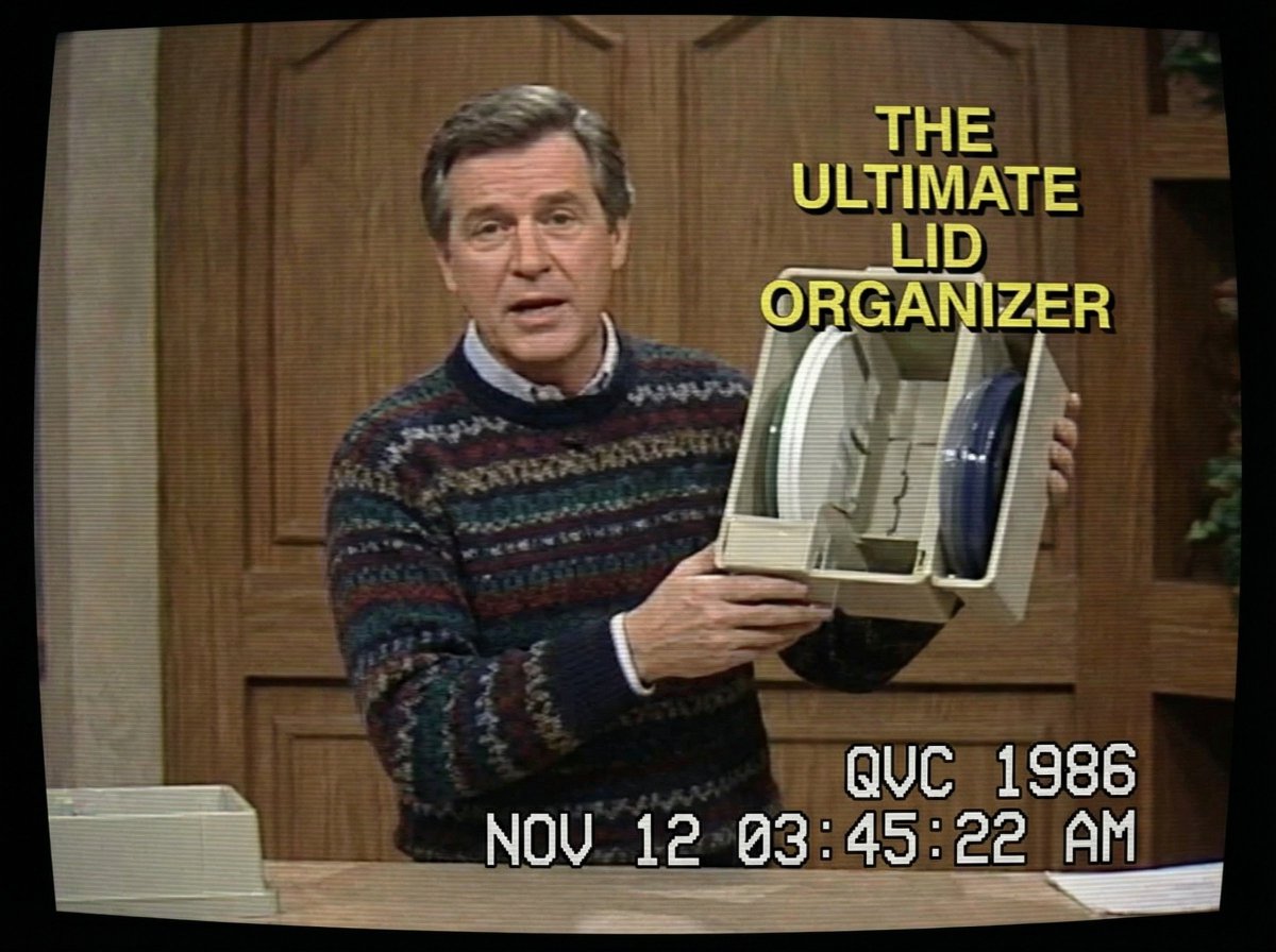 Still from a Shopping channel VHS tape from 1986, where some... - Example 4