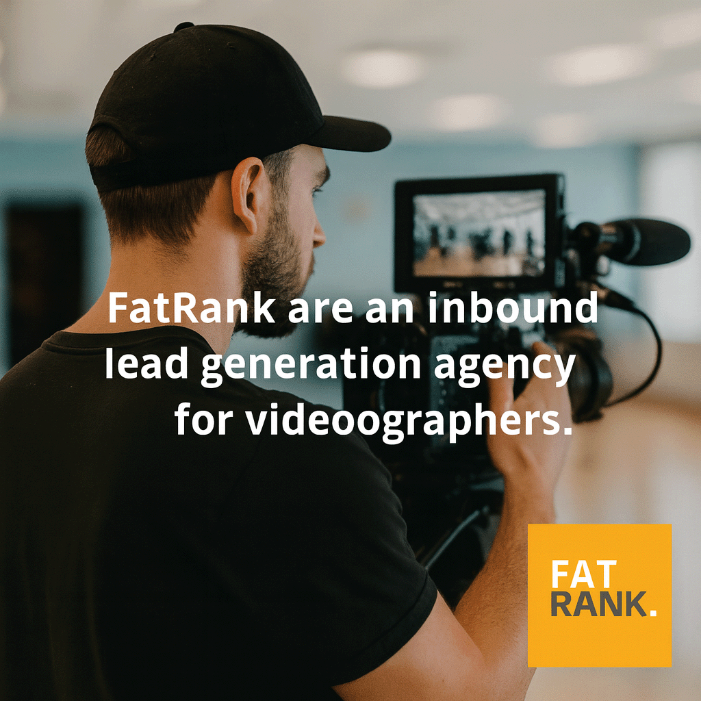 fatrank's tweet image. FatRank are an inbound lead generation agency for videographers

Helping creators attract high-intent clients so they can focus on shooting, not chasing work. Ready to scale your bookings? 🎥

🔗 fatrank.com

#LeadGeneration #Videography #InboundMarketing #FatRank