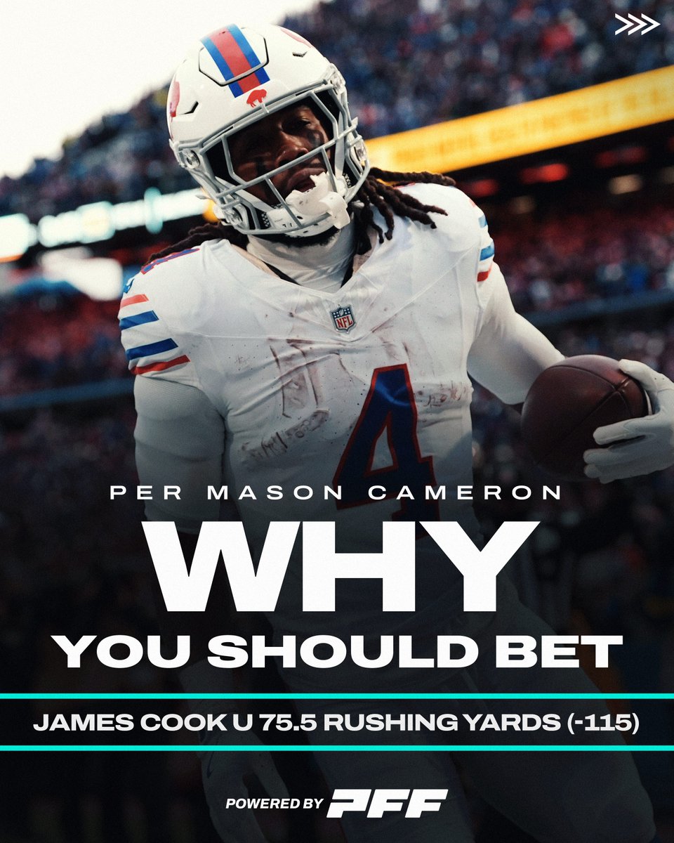 PFF_Betting's tweet image. Need a lock for TNF? Say no more 🧵
