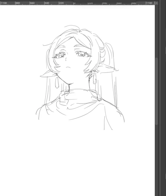 俺も描いてみるか……したがまずフリーレンがわからなかった 