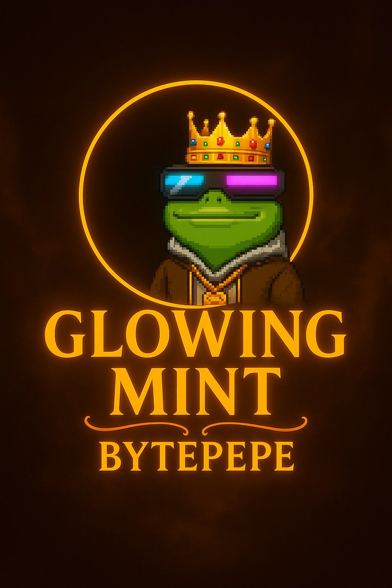 Wl Giveaway Alert ✨
<a href="/BytePepe/">BytePepe</a> coming soon on #base
GET WL

✨1. Follow <a href="/BytePepe/">BytePepe</a>   , <a href="/Glowing_Mint/">Glowing Mint</a>  &amp; <a href="/gho_koo/">Ghoko</a>
✨2. Like, Ret nd tag 3 friends 
✨3. Put ur base wallet 
 ✨4.Join telegram
t.me/glowingmint
#Giveaway  #Nft #base