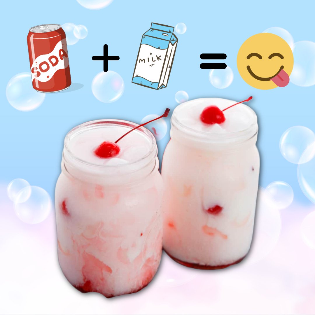 Have you tried the new concoction you can make with soda? Its called dirty soda! 
Try this recipe: 
Shirley Temple Dirty Soda
½ Tablespoon grenadine syrup
¾ cup lemon-lime soda such as Sprite
¼ cup vanilla-flavored coffee creamer
ice, maraschino cherries optional garnish