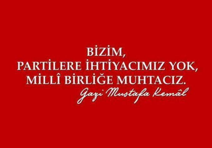 Hiç bir partiye üye değilim.

Şayet bu ihanet masasında olan bir partinin üyesi olsaydım, kendim, ailem ve Türk devletinin bekası için;

HEMEN ÜYELİĞİME SON VERİRDİM.

#Partinehesapsor
#HainsizTürkiye 
#Apotetöristtir