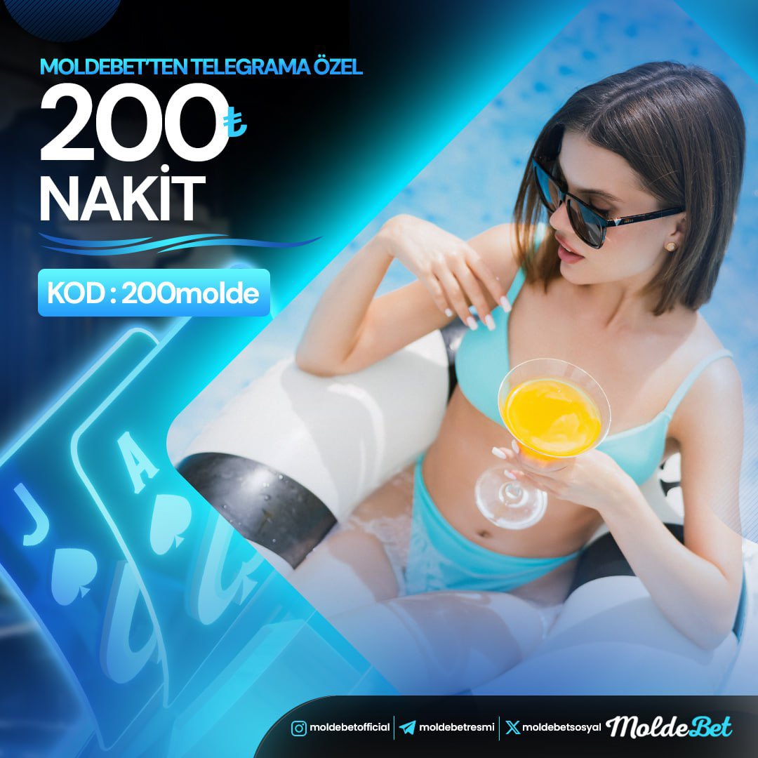 🎉 MOLDEBET’TEN ÇEVRİM ŞARTSIZ 200 TL NAKİT KOD ETKİNLİĞİ! 

💎 KOD: 200molde

🔘Bakiyeni 1000 TL’ye Ulaştır, 250 TL Yatır ve Maks. 500 TL Çekim Yap! 

TIKLA: t2m.io/moldebet