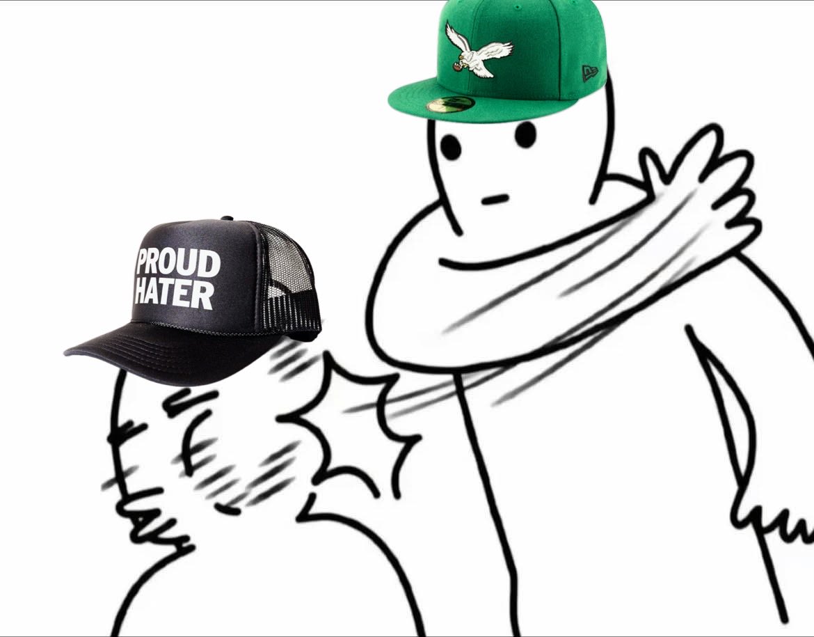 CooperDeJawn3's tweet image. ME TO ANYONE WHO’S NOT ROCKING WITH 1️⃣

#FlyEaglesFly