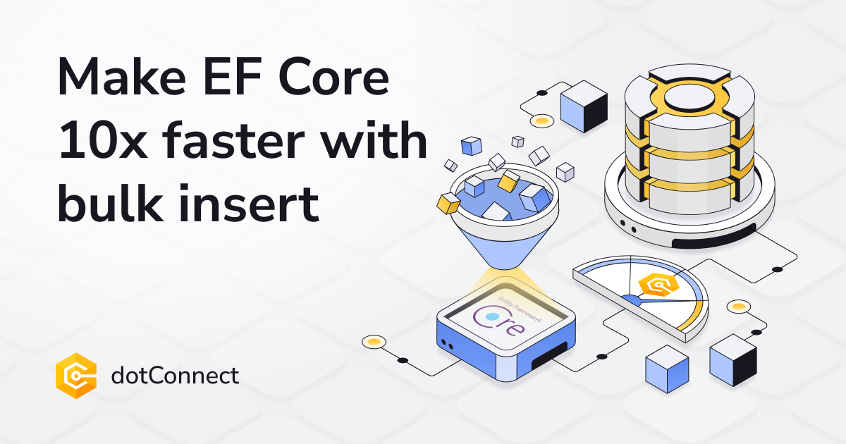 DevartSoftware's tweet image. 🔉 Let’s take a look at the new page - EF Core Bulk Insert and Update: Best Practices and Examples: devart.com/dotconnect/ef-…

✅ Download a 30-day absolutely free trial of ADO.NET Data Providers: devart.com/products.html#…

#dotConnect #adonet #efcore #Devart