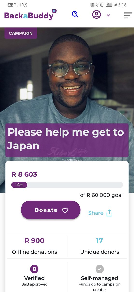 TheReal_Mnisi's tweet photo. CROWDFUNDING UPDATE:

My visa arrived today, which was paid for using a portion of the funds raised. A massive thank you to everyone who donated. 🥺❤️ I now need to reach my goal, and I would love if I could get 500 people to donate at least R100 each. Ngiyacela, ngiyabonga. ❤️ https://t.co/KCGpfQveeA