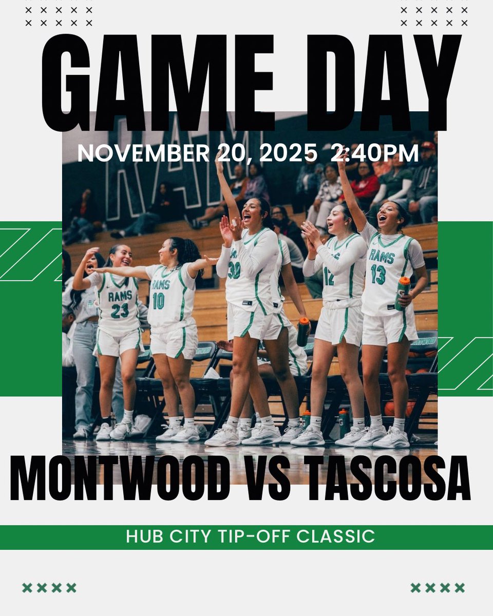 HUB City Tip-Off Classic🏀
🐏💙💚