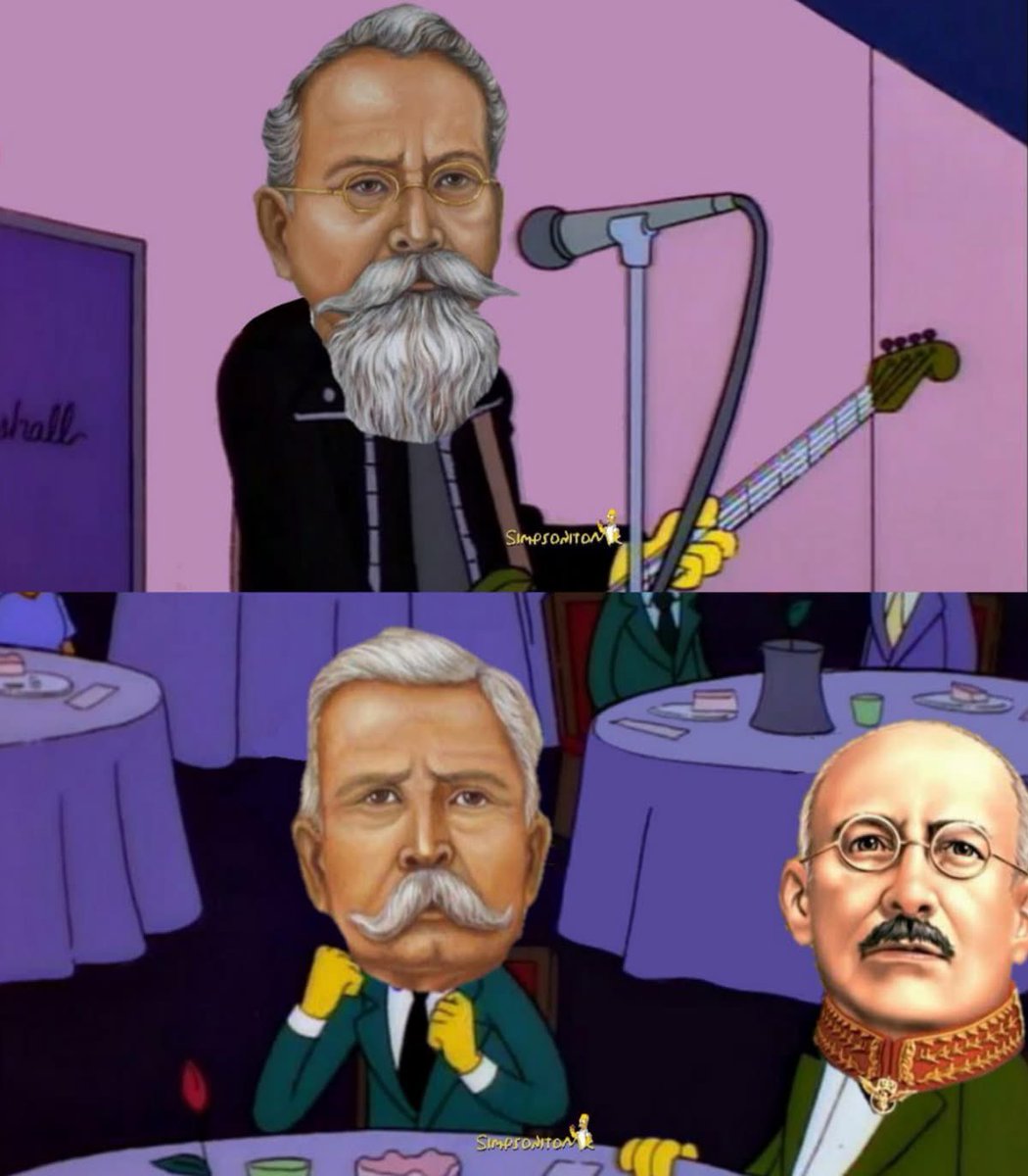 — ¡Y que pronto te vayas al infierno, Porfirio Díaz!
— Victoriano, mande matar a Francisco I. Madero.
— Pero señor, él no es...
— ¡OBEDEZCA!
#RevoluciónMexicana #20deNoviembre