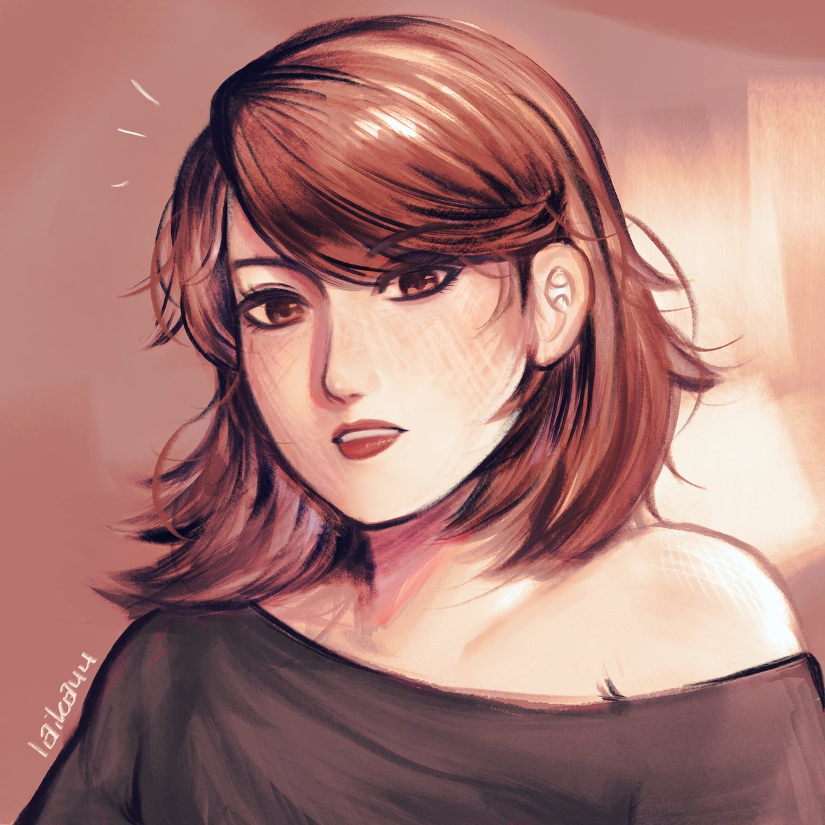 laikauu's tweet image. Had to make sure I still had it, new posts coming soon, thanks for waiting #Persona3