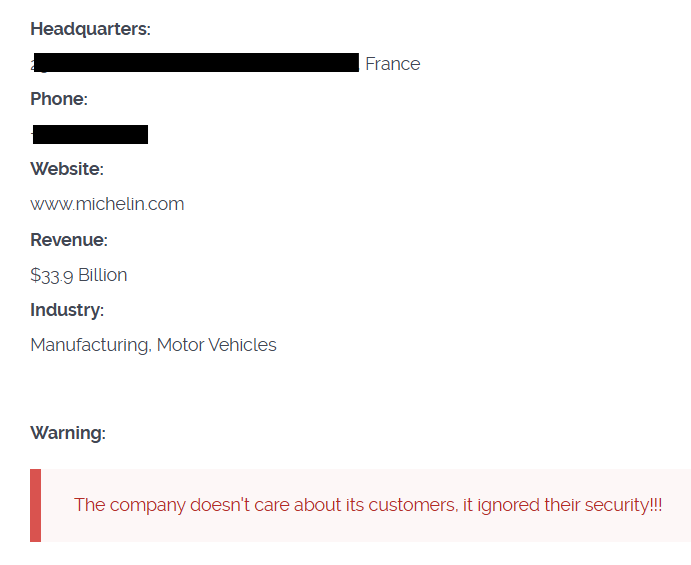 H4ckmanac's tweet image. 🚨Cyberattack Alert ‼️

🇫🇷France - Michelin

Cl0p hacking group claims to have breached Michelin.

This attack is likely part of the ongoing campaign exploiting the zero-day vulnerability in Oracle E-Business Suite.

Sector: Manufacturing
Threat class: Cybercrime

Observed: Nov…