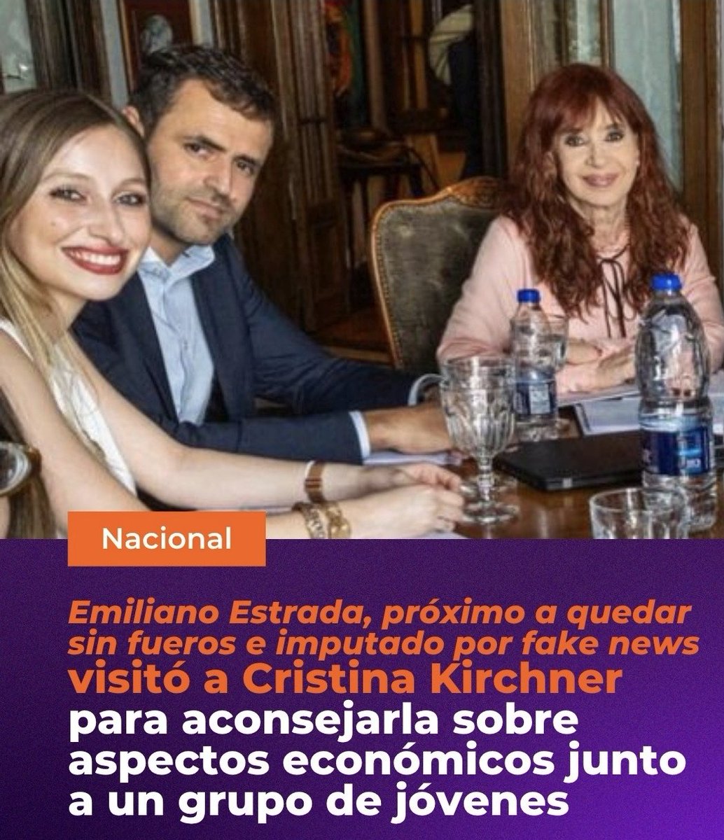 luispulo's tweet image. SE QUEDA SIN FUEROS EMILIANO ESTRADA (NO LO @ PORQUÉ ME TIENE BLOQUEADO) ESPERO QUE LA JUSTICIA ACTUE RAPIDO