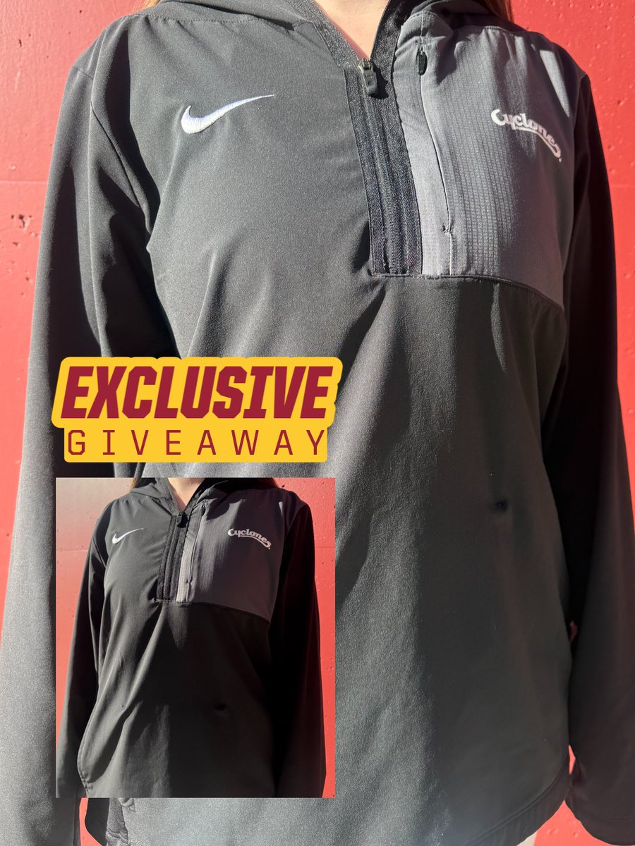 CycloneATH's tweet image. 🚨FAN APPRECIATION WEEK DAY 4🚨 

Today we are choosing 2️⃣ lucky fans to win EXCLUSIVE Cyclones apparel 😍 

TO ENTER: 
1. Repost this post 📲
2. Comment your favorite tailgate food
3. Must be following @cycloneath

WINNERS WILL BE SELECTED TOMORROW‼️ We will be directly…