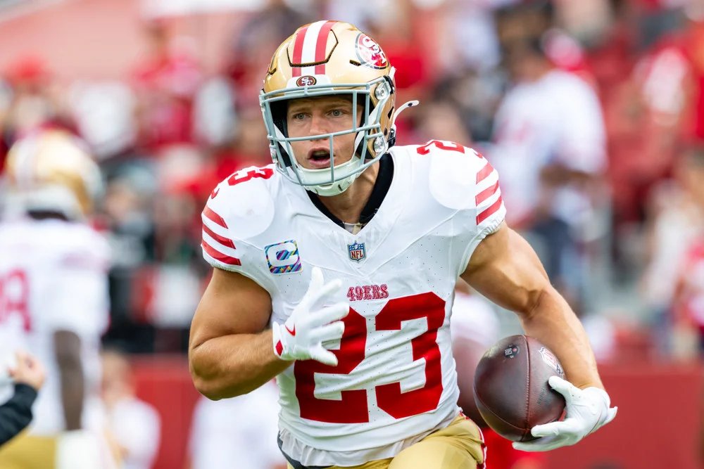 💥My Red Zone Review After Week 11 is live💥

🏈 JT – 47 carries, 11 TDs 
🏈 Jacobs – 38 carries, 11 TDs
🏈 Adams – 22 targets, 9 TDs
🏈 McBride – 21 targets (TE 1), 7 TDs
🏈 Stafford – 22 RZ pass TDs (league lead)
 
⬇️Full breakdown⬇️  fantasyguru.com/2025-red-zone-…