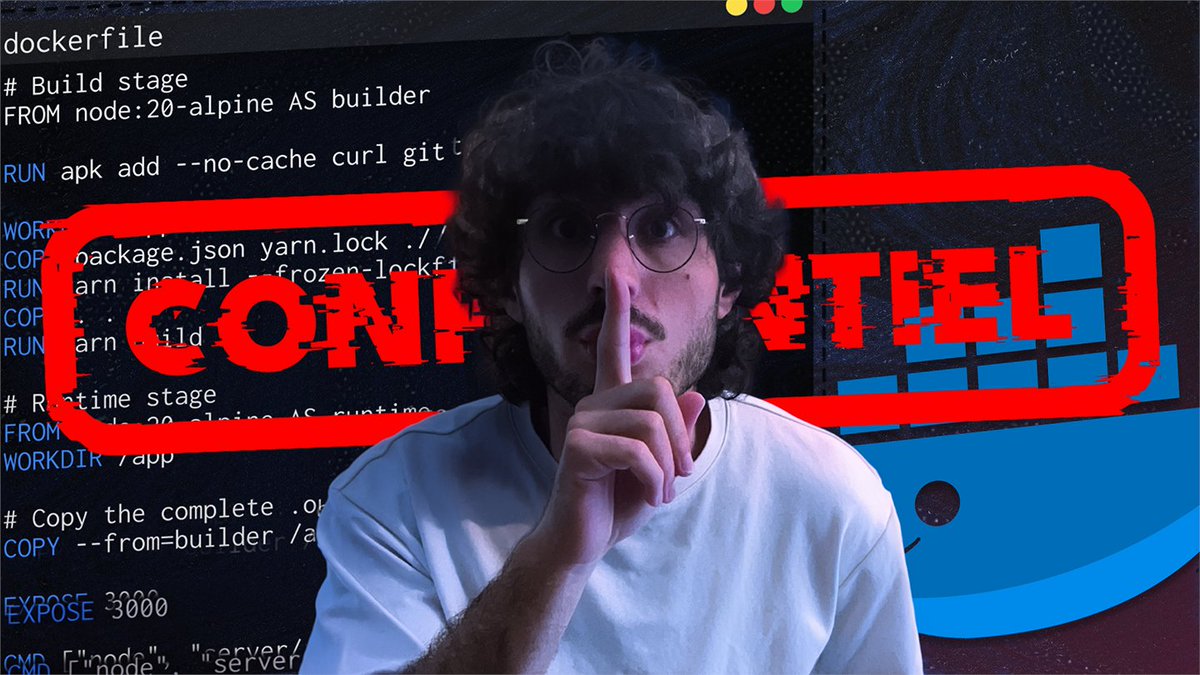 🔥 Docker n’est PAS sécurisé : la vérité que personne ne vous dit

Dans ma vidéo :
• docker.sock exposé
• --privileged
• capabilities dangereuses
• root dans les conteneurs
• images non durcies

👉 Comment sécuriser Docker (et éviter la catastrophe) : youtu.be/PL-h_mqcJzY