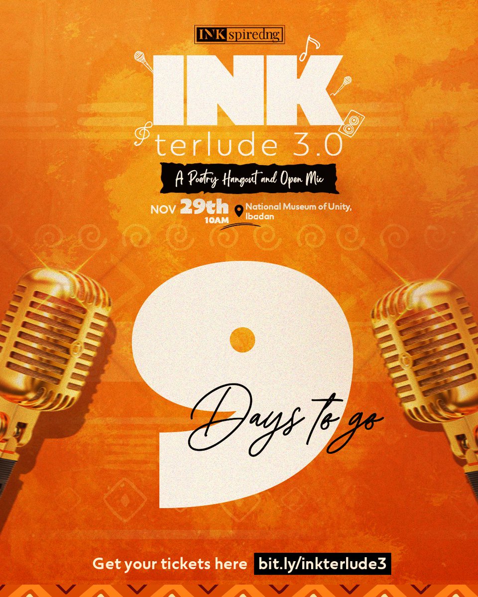 Countdown with us folks!

nigeriannewsdirect.com/inkterlude-3-0…