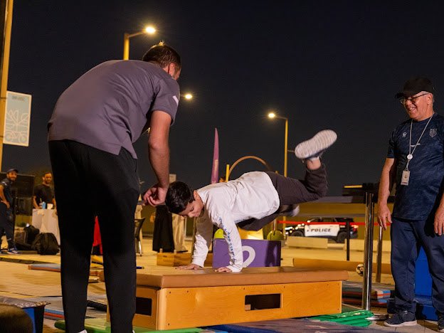 بالتجارب الترفيهية والهدايا التذكارية 💜
نشارك أطفالنا فرحتهم بيوم الطفل العالمي ✨
حاضرين في <a href="/SportsBlvdSA/">المسار الرياضي</a> لنصنع لحظات تبقى في الذاكرة، ونقدّم لأطفال مجتمعنا متعة، تعلّم، وابتسامة لا تُنسى 💫

#أكاديمية_مهد | #أرض_الأبطال 🟣🟠