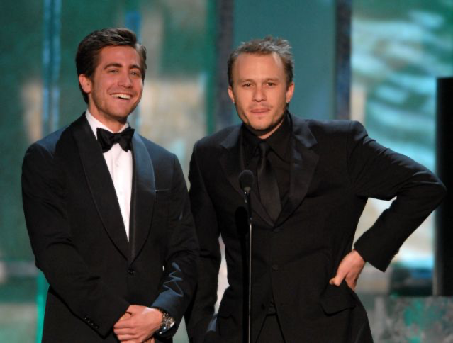 TheCinesthetic's tweet image. Jake Gyllenhaal says that at the 2007 Oscars someone pitched a homophobic joke about Brokeback Mountain. Heath Ledger shut it down immediately, saying: “It’s not a joke to me. I don’t want to make any jokes about it.”