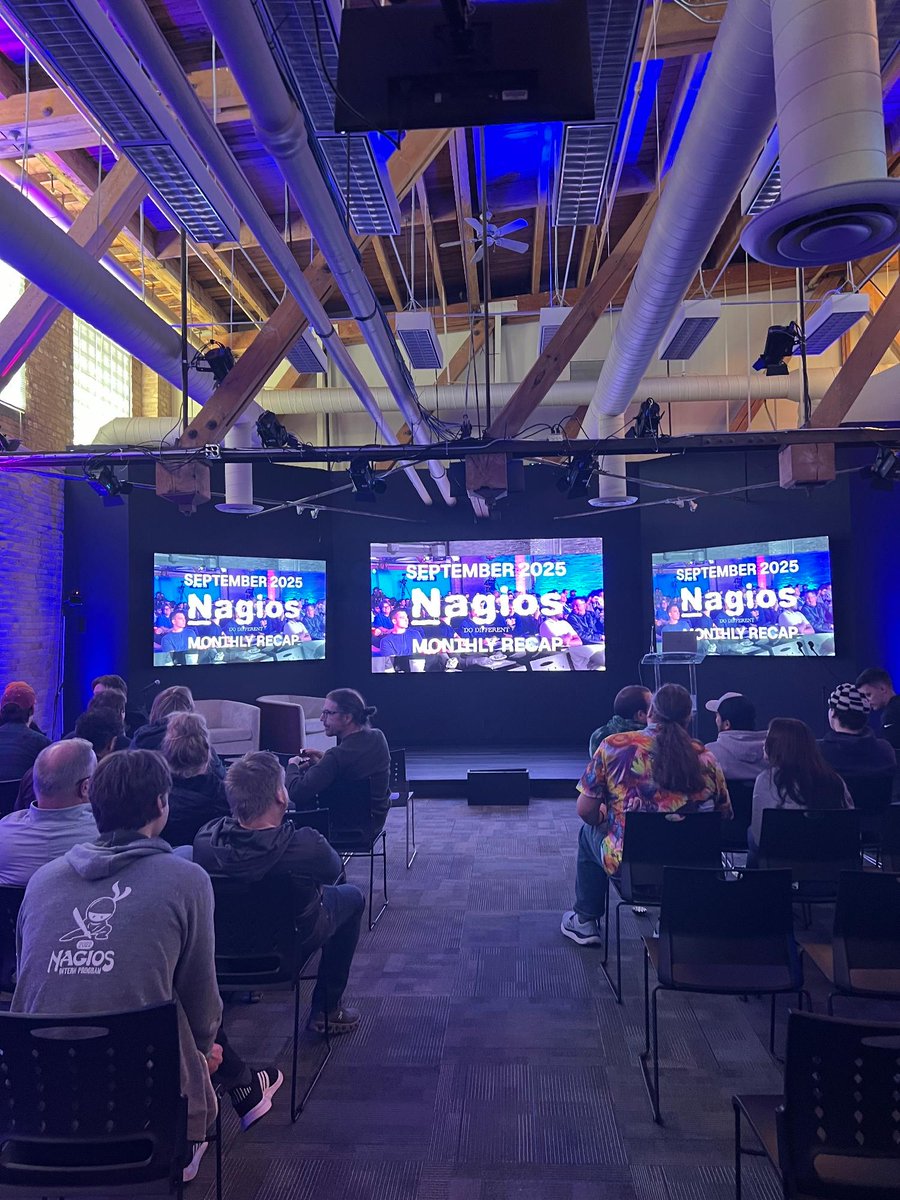 We’re celebrating 10 work anniversaries this month… which obviously calls for 10 boxes of cupcakes. And of course, we closed the celebration out with our monthly team recap video. #Nagios