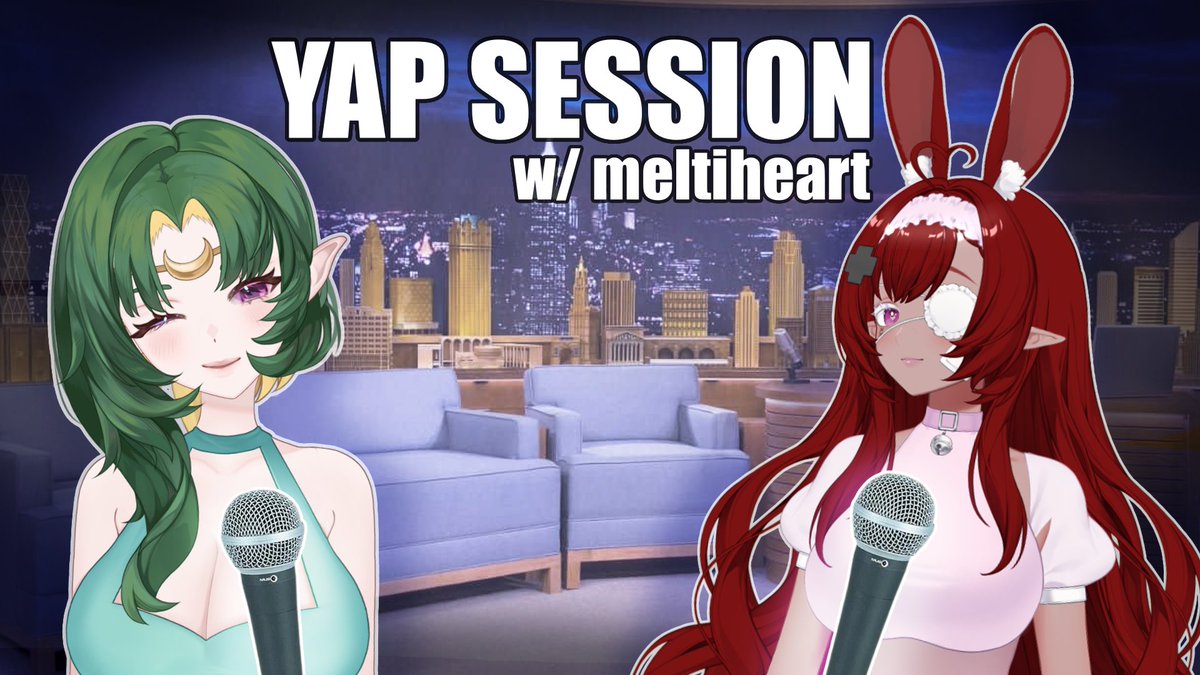 I love yapping :) collab tonight 7 pm EST with <a href="/meltiheart/">Melti♡Heart 🩹❤️‍🩹</a> 💖💖🫶
