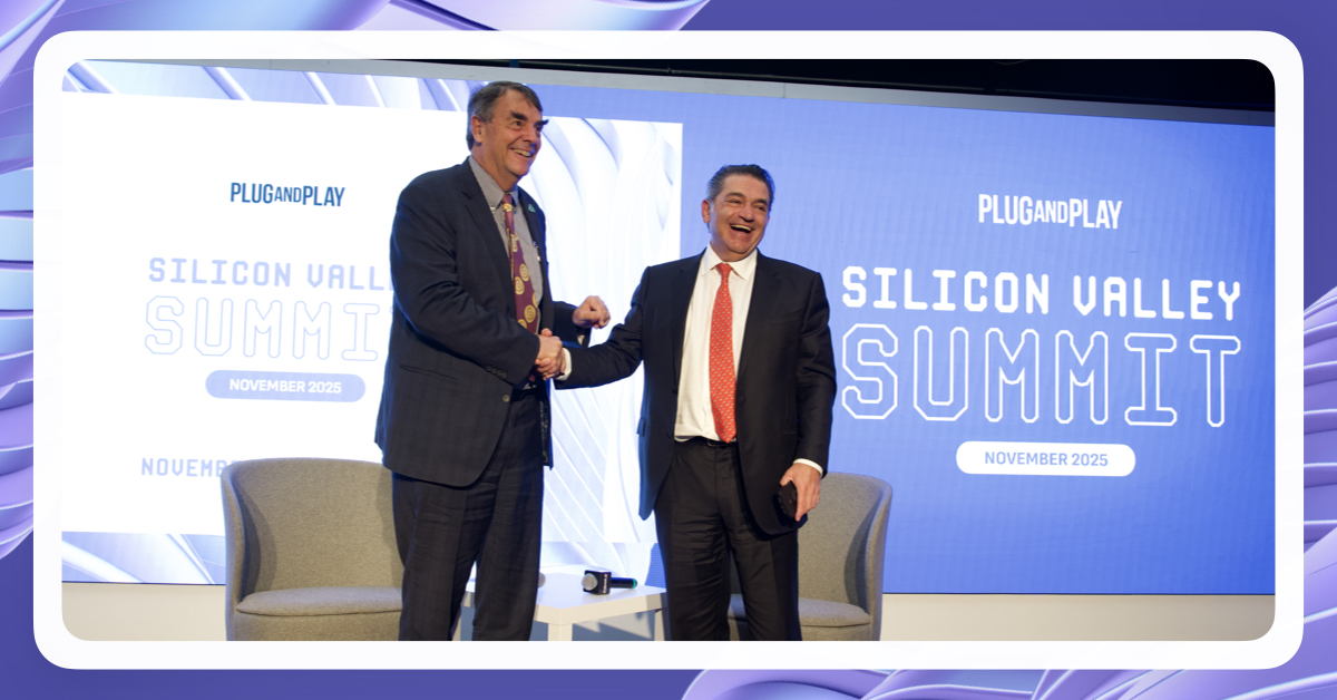 It was my first time wearing a suit at <a href="/PlugandPlayTC/">Plug and Play Tech Center</a> so that I could match with <a href="/TimDraper/">Tim Draper</a>. We shared stories from our early investment days, including our learning experience w/ <a href="/Airbnb/">Airbnb</a>, the boundaries he pushed with <a href="/Bitcoin/">Bitcoin</a>, &amp; the incredible rise of #AI.

#PNPTCSiliconValley