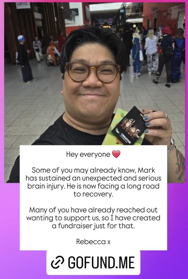 IceTigerZone's tweet image. Mark a.k.a @pretendasaurTTV sustained a serious brain injury. This is one of my great friends that has shown me kindness and played/taught MTG with me. I have donated to his GoFundMe page that his amazing partner has set up!
 gofund.me/395a136c2