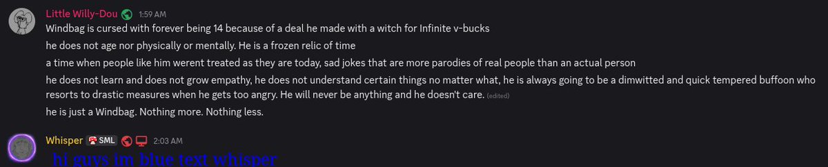 funnywubbylubb1's tweet image. i made windbag both concept design and the little amount of lore he has Here is that lore goodbye