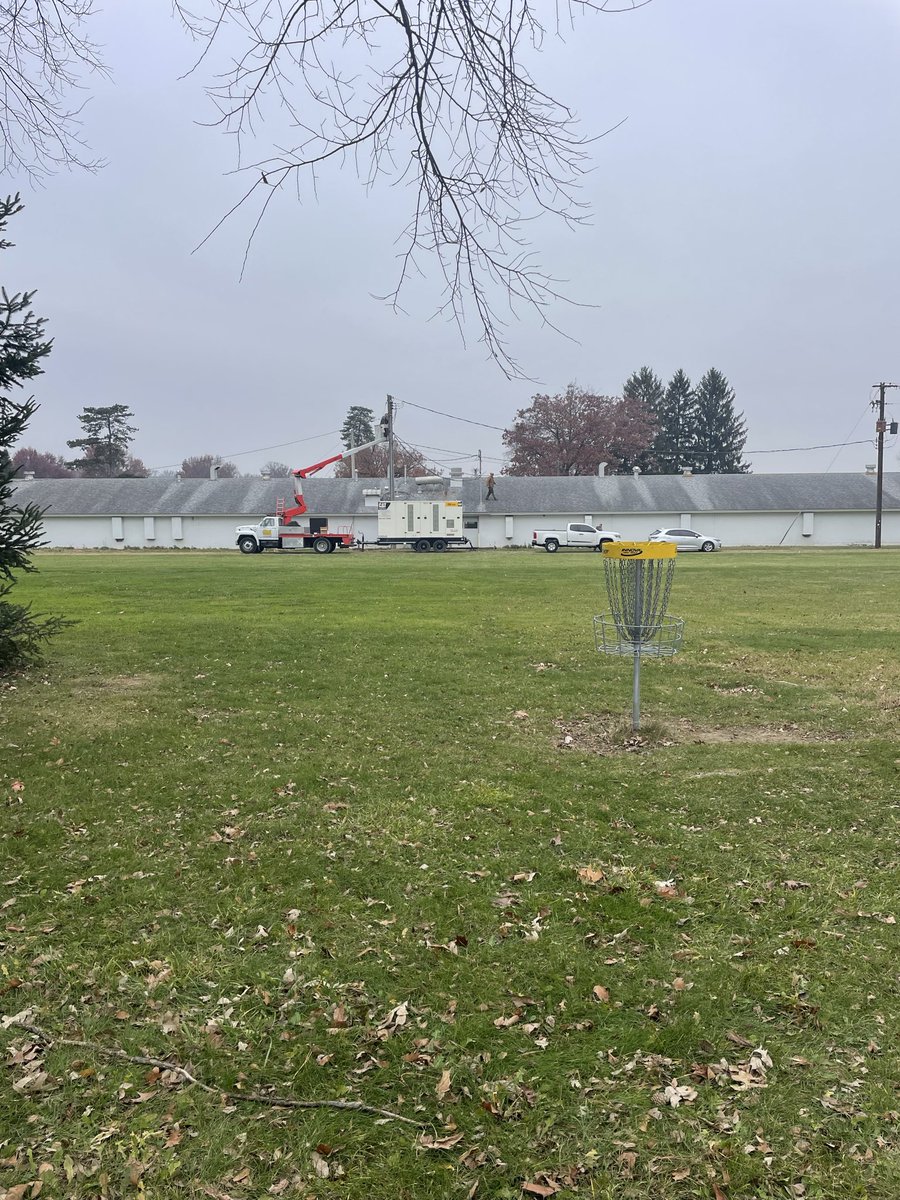 All go today - field electrics and sod work