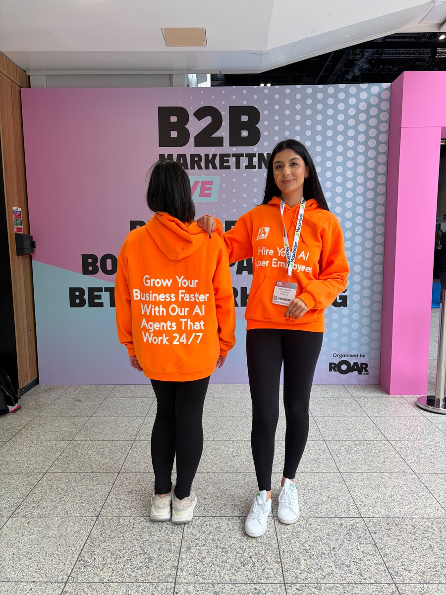 AturiyaAI's tweet image. Amazing time at #B2BMarketingLive at ExCeL London! 🚀
Great to meet businesses exploring how Aturiya AI drives SDR with AI-powered lead gen &amp;amp; pipeline acceleration. 
👉 Book a demo: aturiya.ai/book-demo
📧 contact@aturiya.ai
#SalesDevelopment #AIForSales #LeadGeneration #AI