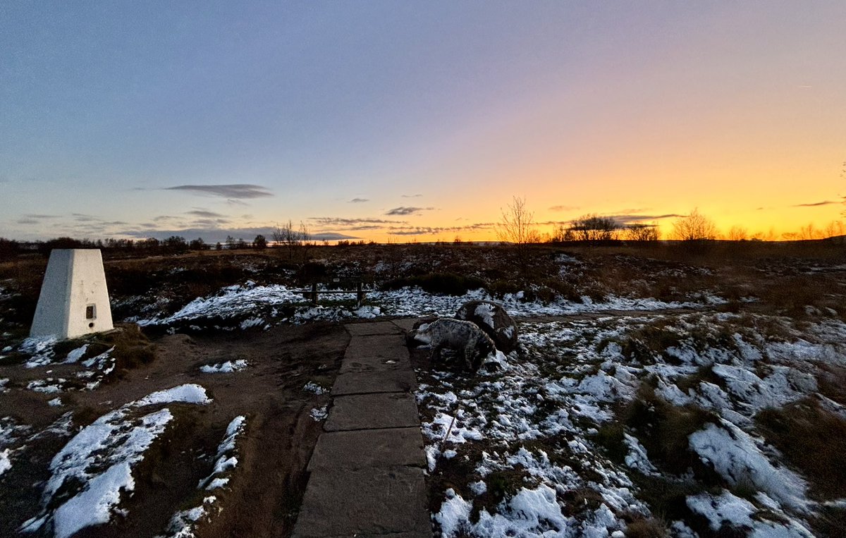Fading light on Norland Moor….