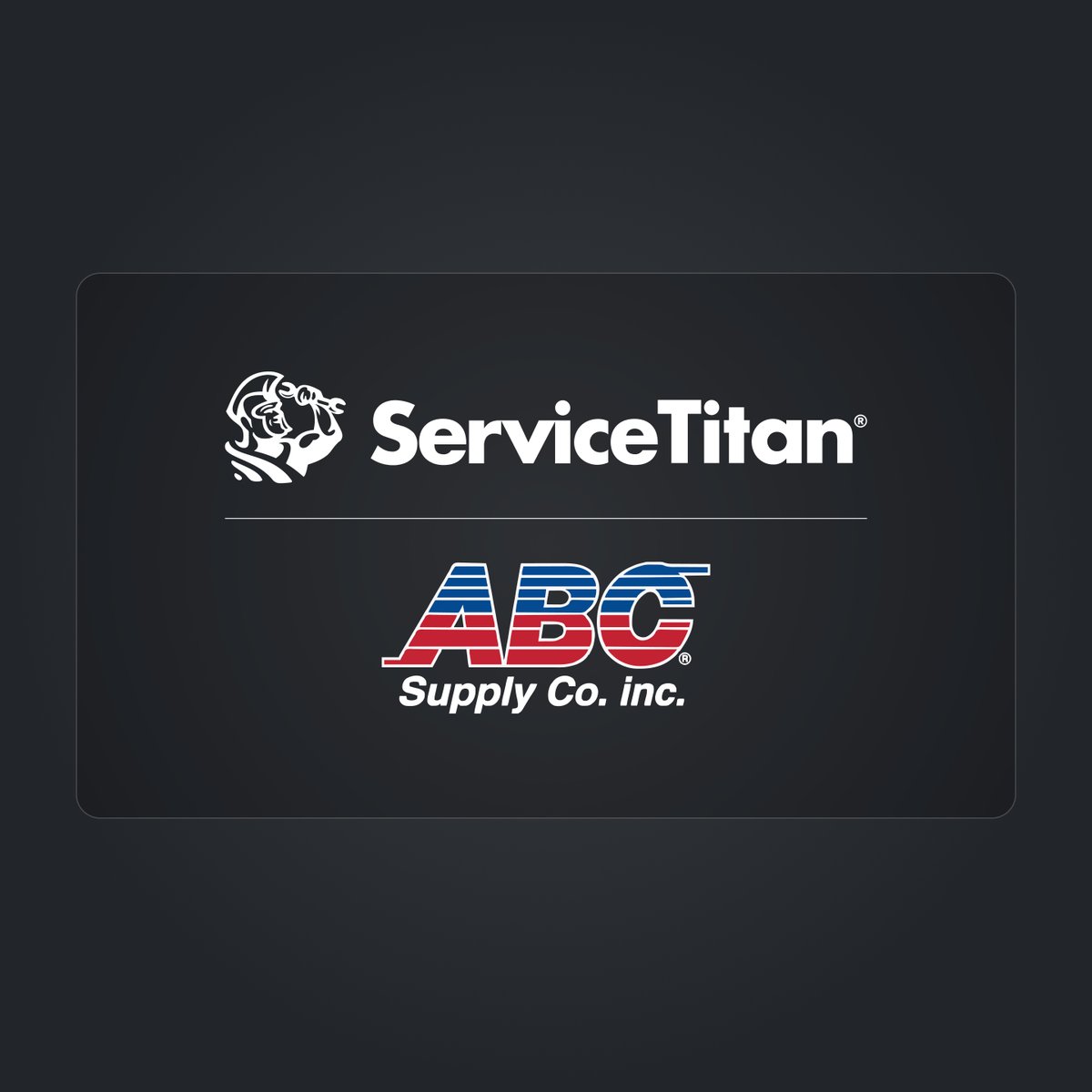 ServiceTitan's tweet image. The ServiceTitan x ABC Supply integration is now available in Early Access!
Bid smarter and procure faster with access to real-time pricing, product details, and availability from #ABCSupply, all without ever leaving #ServiceTitan. 
Get started: servicetitan.info/4o9YJ7I