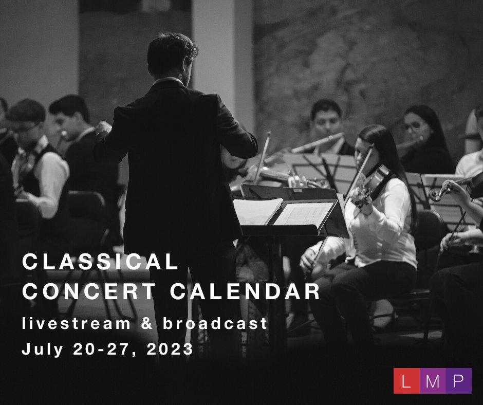 LiveMusicProj's tweet image. Livestream Classical Concerts ● Nov 20-27 (Nationwide) - mailchi.mp/livemusicproje…