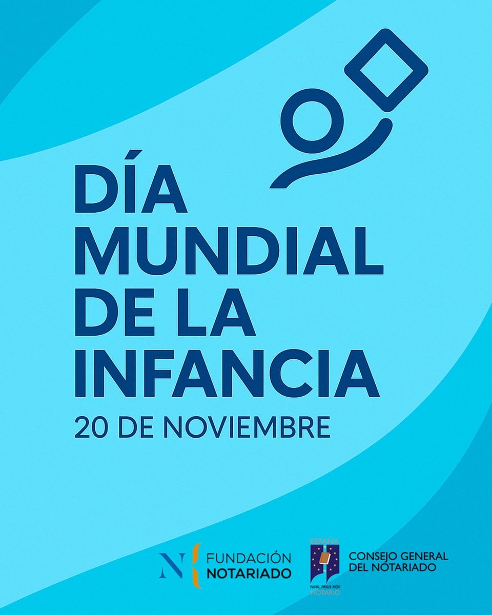 Notarios_ES's tweet image. En el #DíaMundialDeLaInfancia, @Notarios_ES reafirmamos nuestro compromiso con la protección de los derechos de los menores

✅ Los notarios, con su asesoramiento y los instrumentos públicos que autorizan, contribuyen a garantizar el bienestar y desarrollo de niños y adolescentes