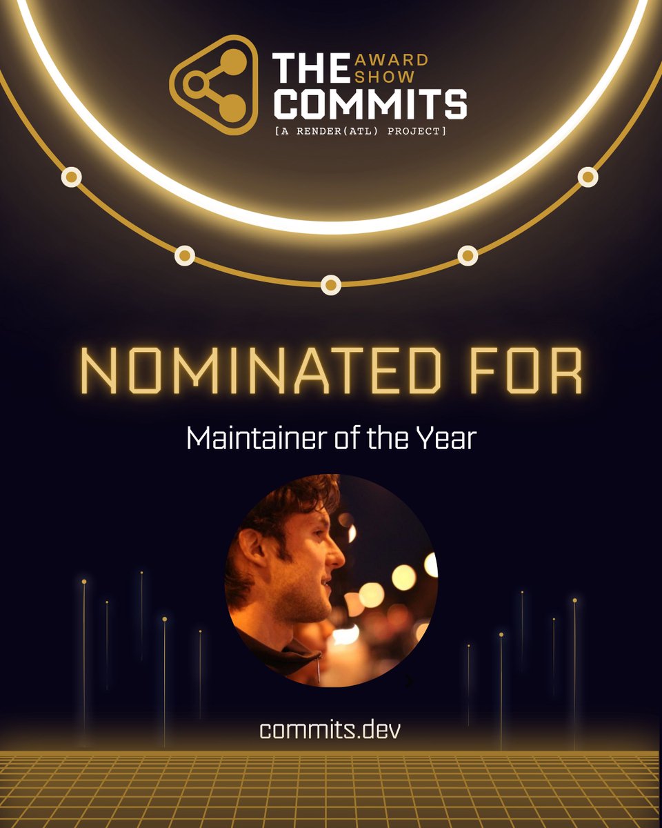 RenderATL's tweet image. 13 years of obsession. Two major projects. One incredible maintainer.

Shoutout to Byron (@Byron)—nominated for Maintainer of the Year! Byron maintains GitPython and is building gitoxide, a pure Rust implementation of Github. His dedication keeps critical tools running for…