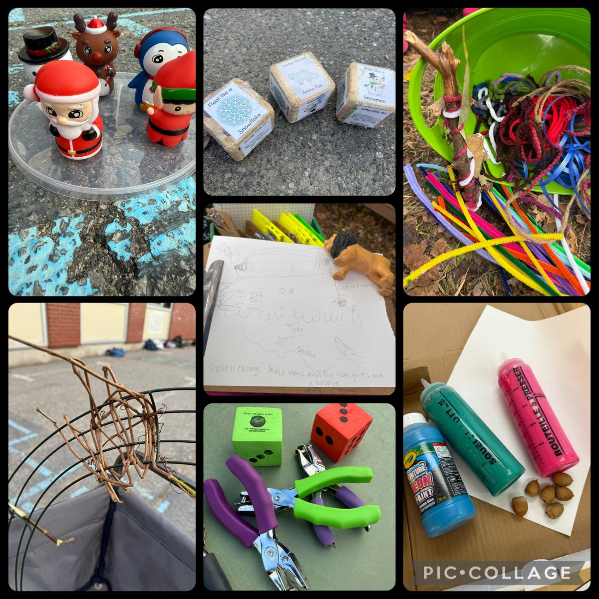 Outdoor learning was magical this week! 🌲✨ We explored:

⛺ Shelter Building 
❄️ Winter Movement 
📖 Forest Stories 
🌿 Nature Wreaths 
🎨 Acorn Painting 
🍃 Nature Confetti 
🧚‍♀️ Fairy Wands

So much creativity &amp; collaboration in the fresh air! 

#ocsbKinder #ocsbOutdoors