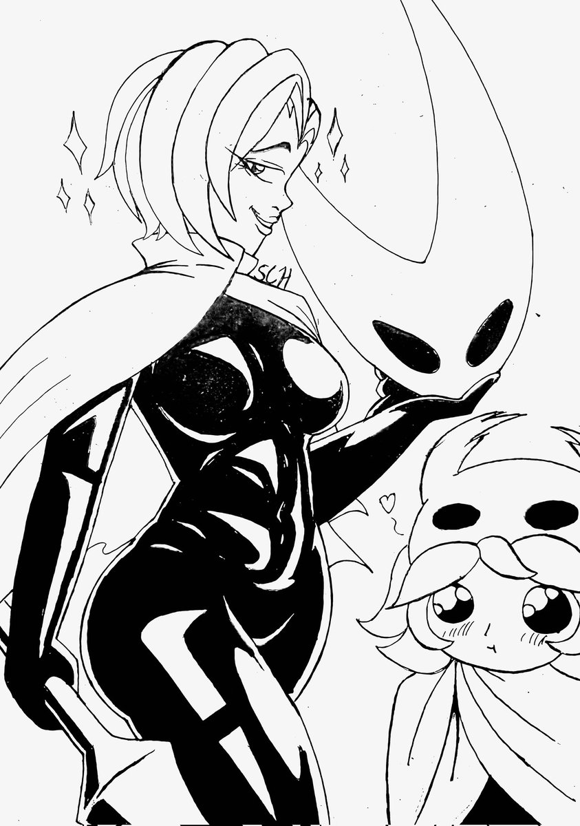 Worst_Company's tweet image. #Silksong #OC 
Hopes to Silksong winning awards
Art from @SCGHenry