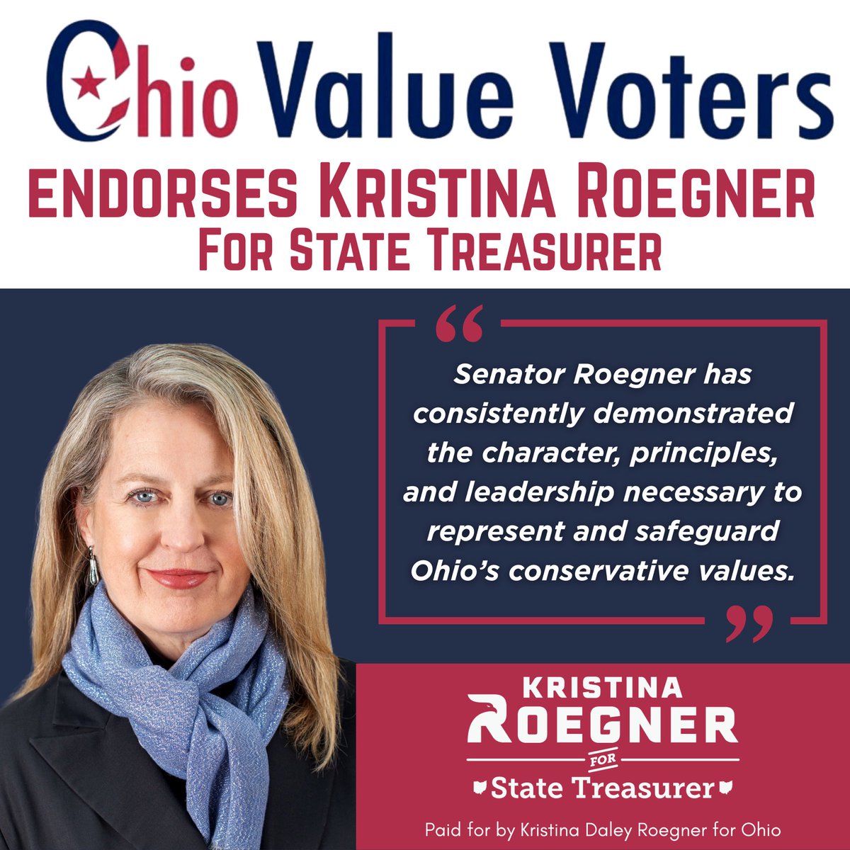 Honored to be endorsed by Ohio Value Voters.  Thank you so much for the support!
<a href="/OVoters48616/">Ohio Value Voters</a>