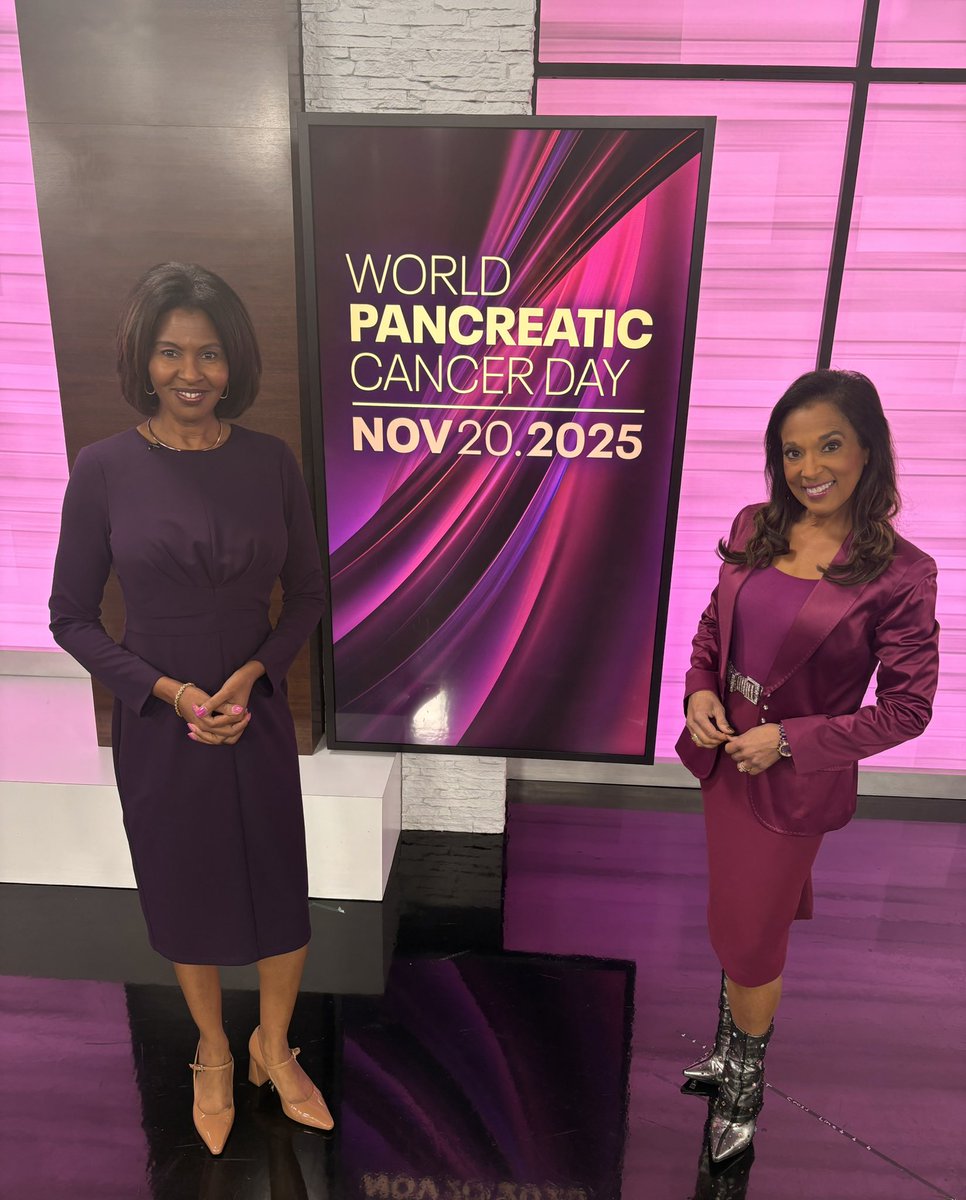 Imagine a world without Pancreatic Cancer. My friend &amp; colleague <a href="/kmpossiblemke/">Kim Murphy</a> both lost our Dads to the disease. We’re fighting for a cure &amp; early detection. Join our mission 💜 #WorldPancreaticCancerDay #pancreaticcancerawareness #projectpurple #findacure <a href="/worldpancreatic/">#WPCD</a>