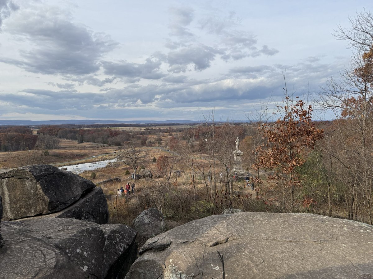progress2trees's tweet image. A couple weeks back I went to Gettysburg and found it extremely moving. Pictures don’t do the feeling of being there any justice.