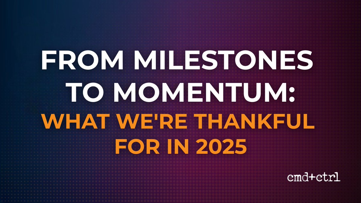 cmdnctrl's tweet image. 2025 was a year of momentum at CMD+CTRL: a redesigned training platform, new AI content, and a growing cyber range community, to name a few. 🙌

➡️ Explore our 2025 milestones: blog.cmdnctrlsecurity.com/milestones-to-…

#Cybersecurity #AppSec #SecureCode #SoftwareSecurity #AI