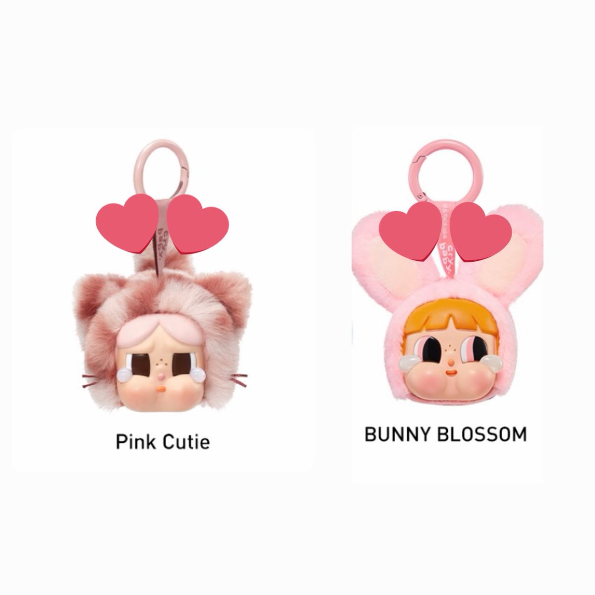 mgs7229's tweet photo. POPMART ポップマート 交換
Crybaby クライベイビー クラベビ Wild but Cute パワパフ

【譲】🖐️Vintage cute 🐰butter cup/butter cup

【求】🩷Pink Cutie 🐰blossom

大阪手渡し 郵送で交換を探しております
Vintage cuteはPOP NOW商品です
ご連絡お待ちしております🙇🏼 https://t.co/z1uxiWN1nz