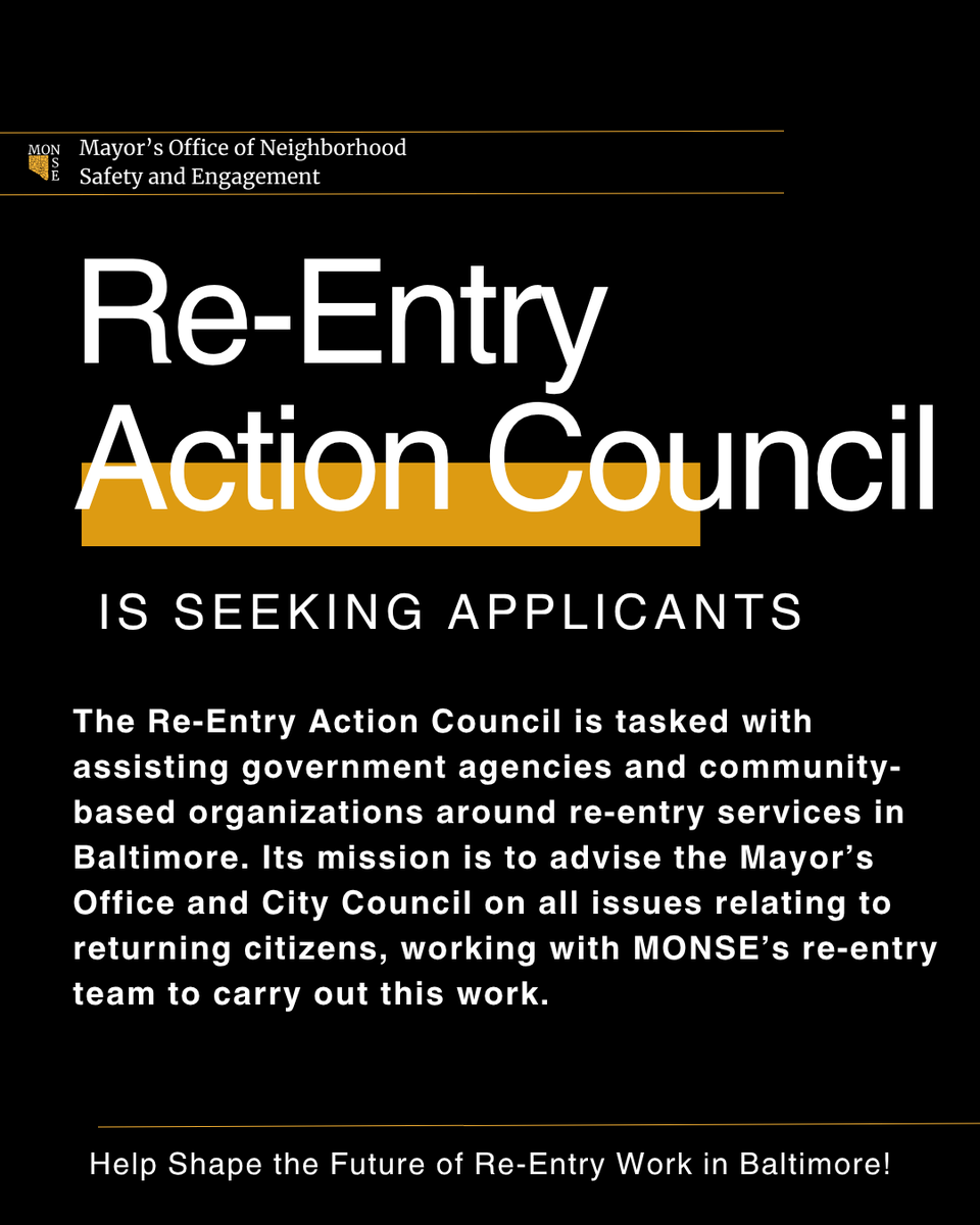 Baltimore MONSE - Neighborhood Safety & Engagement tweet media