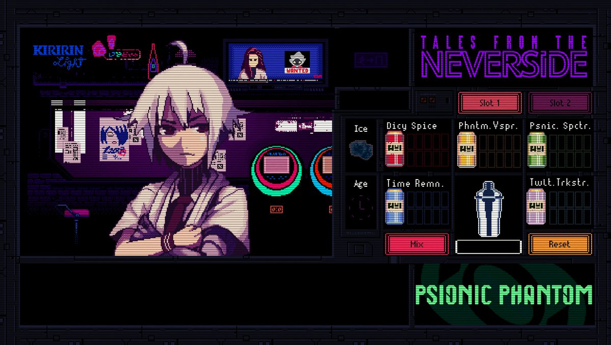 PsionicSpecter's tweet image. ⠀  
&quot;Yup. That pretty much covers it.&quot;

( Leaning back and crossing her arms, she keeps her eyes on the other. )

&quot;You&apos;d be surprised how many times I&apos;ve heard. &apos;I didn&apos;t really like this drink, can I have a refund?&apos; [AFTER] they finished their drink.&quot;
 ⠀