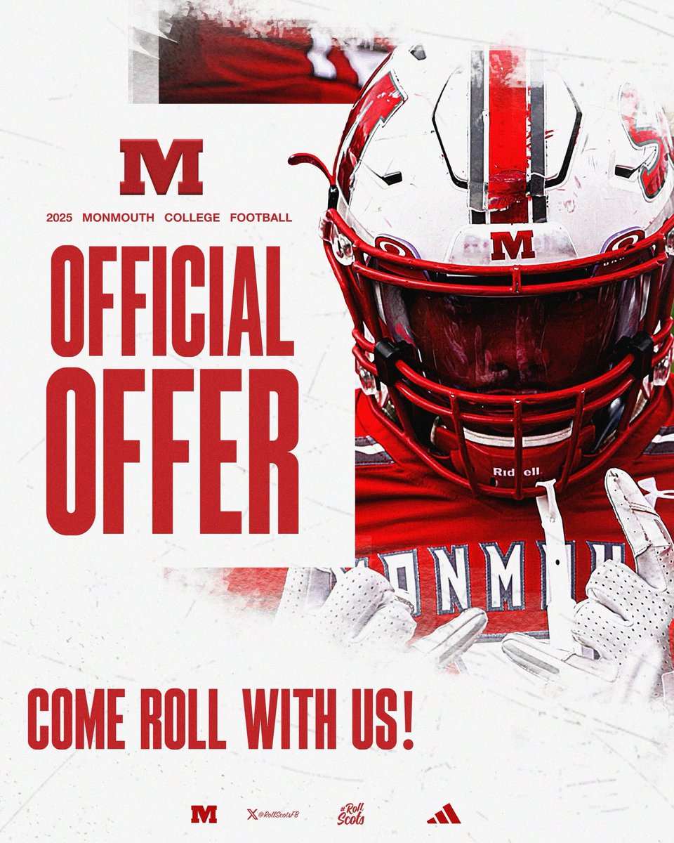 Blessed to receive my first collegiate football offer from <a href="/RollScotsFB/">Monmouth College Football</a> 

<a href="/CoachJacksonCHS/">Coach Jackson</a> <a href="/CoachWilson31/">Jaylen Wilson</a> <a href="/CoachN8Graham/">Nate Graham</a>