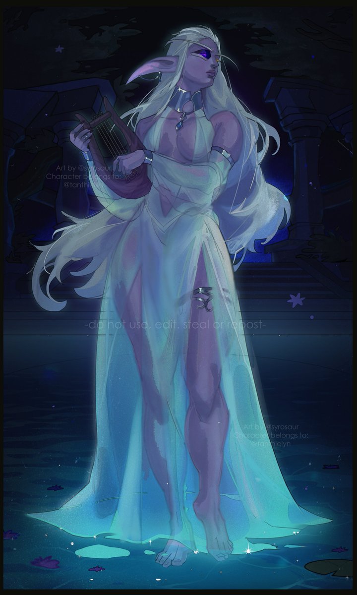 syrosaur's tweet image. ych commission for @tanthielyn 🌌