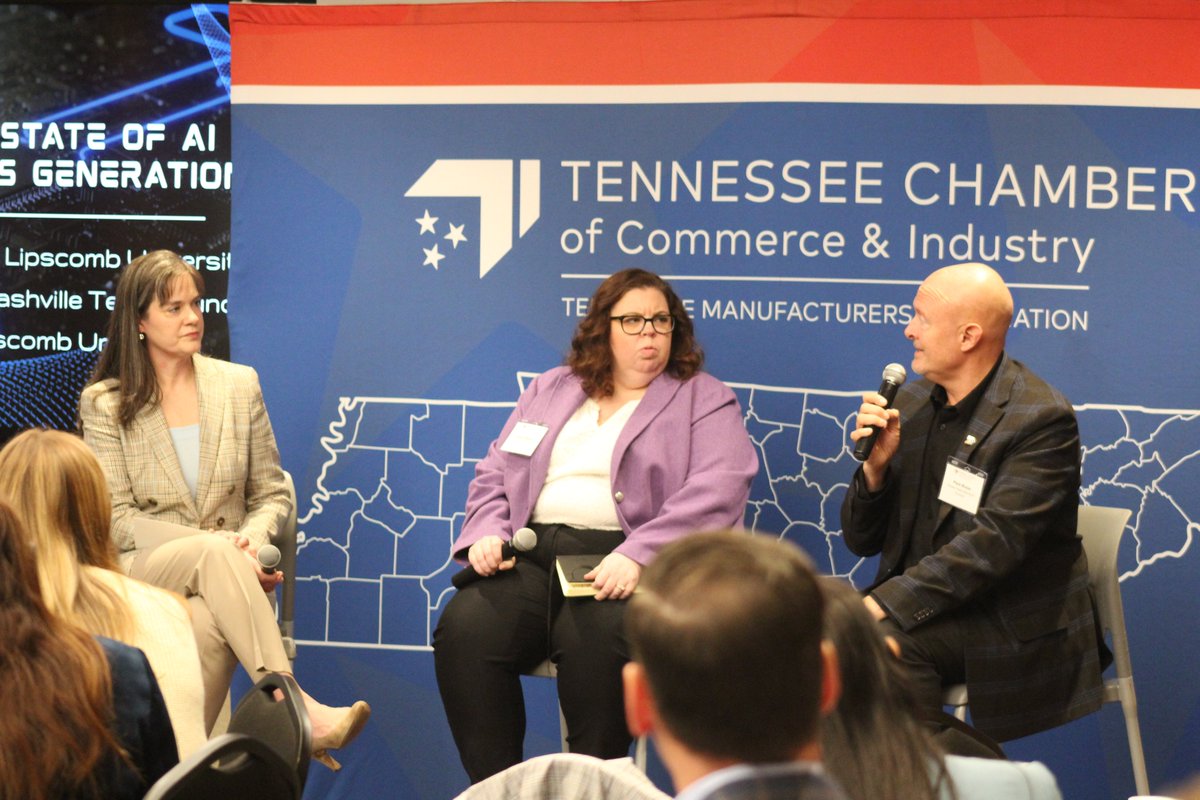 Thank you to everyone who joined us for our sold-out Tennessee AI Summit today in partnership with <a href="/lipscomb/">Lipscomb University</a>!

Tennessee is moving fast and together in the AI space.