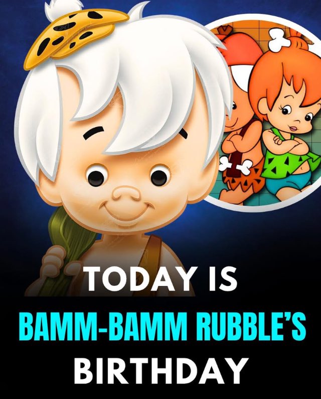 Happy 62nd Birthday Bam Bam! 🎂🎉😂