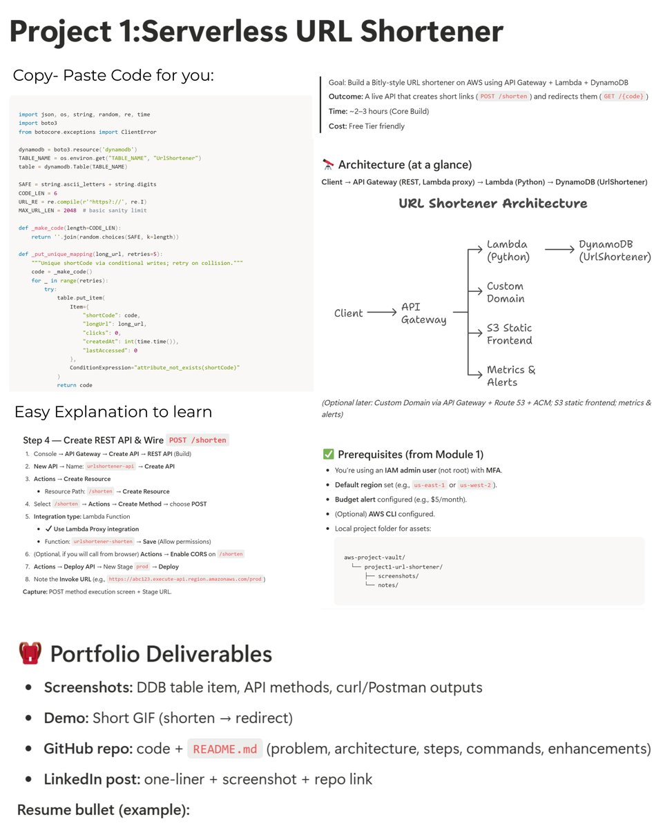 yourclouddude's tweet image. AWS on your resume is nice. AWS projects in your portfolio get you interviews.